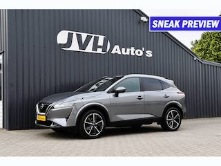 Nissan Qashqai 1.3 MHEV Tekna Plus 09-2023 | BTW | Panorama | Head-UP | Virtual CP | Leder | Cam360