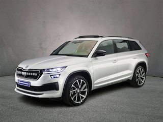 Skoda Kodiaq Sportline Business 1.5 TSI 150pk DSG Automaat Trekhaak, Panoramadak, Lederen bekleding, Verwarmde voorruit, Adaptive cruise control, Elektrische achterklep