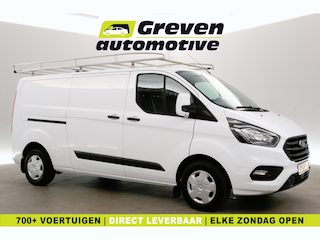 Ford Transit Custom 2.0 TDCI L2H1 | Airco | Cruise | 3 Zits | Trekhaak | 2xSchuifdeur | Imperiaal | Parkeersens.