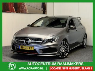 Mercedes-Benz A-klasse 250 SPORT 4MATIC AMG LINE 2.0 PANORAMADAK NAVIGATIE LEDER CRUISE CONTROL SCHUIF/KANTELDAK DODEHOEKSENSOREN KEYLESS GO ACHTERUITRIJCAMERA PDC ZEER MOOI !!