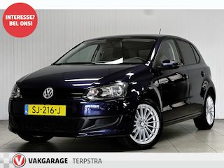 Volkswagen Polo 1.2-12V Trendline/ Distributieketting vervangen!/ 16'' LMV/ Extra getint glas/ Airco/ C.V./ Elek. pakket/ Isofix/ Radio-CD/ Metallic lak.