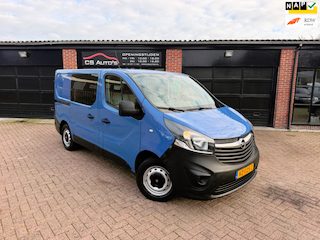 Opel Vivaro 1.6 CDTI |120pk|10-2016|euro6|dubbel cabine