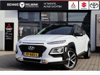 Hyundai Kona 1.6 T-GDI Premium 4WD Automaat | Trekhaak | Carplay | Leder | Stuur en stoelverwarming