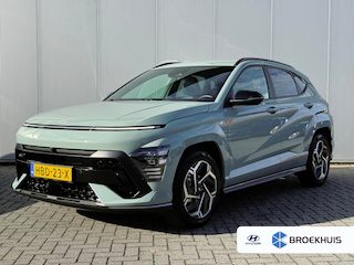 Hyundai Kona 1.6 GDI 141pk HEV N-Line | Premium audio | 360 camera | Bestuurdersstoel met geheugen | Adaptive cruise control | Dodehoek detectie | Full LED koplampen | Stoelverwarming | Stoelventilatie | Stuurverwarming