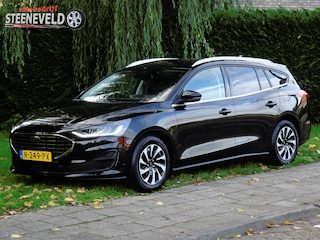 Ford Focus Wagon 1.0 125pk Hybrid Titanium X met Groot Navi en Trekhaak