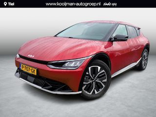 Kia EV6 Plus 77.4 kWh Nieuw geleverd, 1e eign. Dodehoekdetectie, Stoelverwarming, Navigatie, Stuurwiel verwarmd, Elek. Stoel, 100% SOH