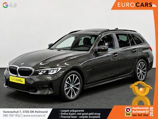 BMW 3-serie Touring 330e Sportline Panoramadak Navi Carplay Cruise Control Full LED PDC VA Privacy Glass Live Cockpit Professional DAB+ Shadowline Hemel Antraciet