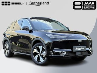 Geely E5 Max+ 68 kWh 218 PK | 450 Km WLTP | Panoramadak | 360 Camera | Warmtepomp | Stoelverwarming & verkoeling | Massagestoelen | Elektrische klep | Stuurverwarming | Parkeersensoren | Achterbank verwarmd | 19 Inch