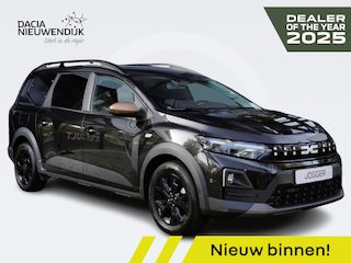 Dacia Jogger 1.8 hybrid 155 extreme 7p. AUTOMAAT / 13.000KM / NIEUWSTE MODEL / CAMERA / PDC V+A / BLINDSPOT / CRUISE / CLIMATE / KEYLESS / APPLE CARPLAY / ANDROID AUTO / DAKRAILS / 16'' LMV