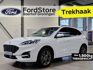 Ford Kuga 2.5 PHEV 225 pk ST-Line X | Trekhaak | Winter Pack | Adapt. cruise | SOH 89,2% | El. a. klep | Half Leer | LED | B&O | 100% dealer onderh.