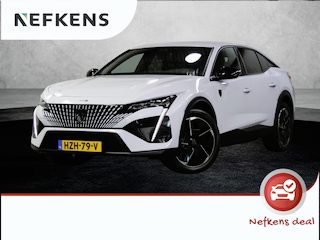 Peugeot 408 e-408 GT Avantage 58 kWh 210PK | 1ste eigenaar | ACCU 98% | Stoelverwarming | Massagestoelen | FULL LED | 360'Camera | Privacy Glass | AppleCarPlay/AndroidAuto | Navigatie | Adaptieve Cruise Control | Keyless | Isofix | Sfeerverlichting | Elektrische Achterklep |