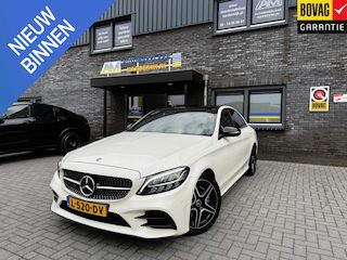 Mercedes-Benz C-klasse 180 Business Solution AMG | 2E EIGENAAR | 3/6/12MND GARANTIE | PANO | LED | CRUISE | 360 CAMERA | STOELVERWM.| DODE HOEK |DEALER ONDERHOUDEN |