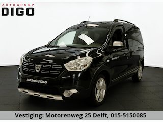 Dacia Dokker 1.3 TCe Stepway 130PK GARANTIE TOT 06-2029!* . NAVIGATIE . ACHTERUITRIJ CAMERA . TREKHAAK 1.200KG TREK GEWICHT!  .