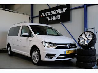 Volkswagen Caddy 1.4 TSI Highline 7p Automaat - Airco, Cruise, Navi, PDC, Carplay, Trekhaak.