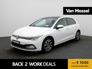 Volkswagen Golf 1.0 eTSI Life | Automaat | Panorama dak | Virtual cockpit | Parkeer sensoren  | Stoel/stuur verwarming | Navigatie | Apple Carplay / Android Auto | Sfeerverlichting | Lichtmetalen Velgen |