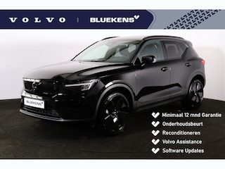Volvo EX40 Single Ext. Range Ultra Black Ed. - Panoramadak - IntelliSafe Assist & Surround - 360º Camera - Harman/Kardon audio - Verwarmde voorstoelen, stuur & achterbank - Parkeersensoren voor & achter - Elektr. bedienb. voorstoelen met geheugen links - Draadloze tel. lader - Warmtepomp - 20' LMV