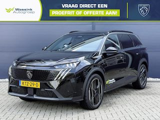 Peugeot 5008 1.6 Plug-in Hybrid 225 GT Exclusive | Navigatie | Apple Carplay/Android Auto | Pixel Led | Schuifdak | 7-zits | Nappa leder | Stoel/Stuur verwarming/ventilatie | Massage | Memory | Trekhaak