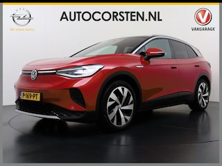 Volkswagen ID.4 82kWh 204PK SOH 98% Navi Camera Stoelverwarming Adap.Cruise Matrix Led Lmv 20" Apple Carplay Android Auto Pdc Assistentie+Comfort+Design+Exterieur+Style-Pakket Keyless Advanced Privacy Glas DAB Isofix Wifi Dealeronderhouden Origineel Nederlandse Auto