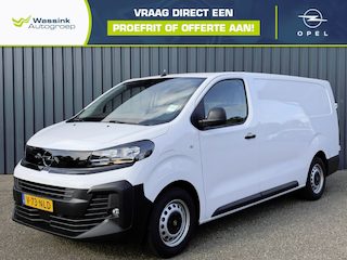 Opel Vivaro Electric EV 75 kWh 136pk L3 I SOH 98% | Airconditioning | Navigatie via app | Bijrijdersbank | Onboard lader 11Kw - 3 fase | Geïsoleerde comfort scheidingswand | Surround View pakket