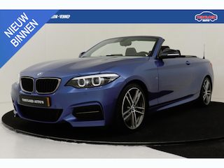 BMW 2-serie CABRIO M240I HIGH EXECUTIVE -LEDER|HIFI|PDC|CARBON|KEYLESS|DAB|CRUISE|LENDESTEUN|STOELVERW.|18"