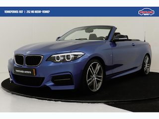 BMW 2-serie CABRIO M240I HIGH EXECUTIVE -LEDER|HIFI|PDC|CARBON|KEYLESS|DAB|CRUISE|LENDESTEUN|STOELVERW.|18"