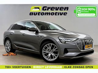 Audi e-Tron 55 quattro Advanced edition 95 kWh | Snelladen | SOH 90% | Luchtvering | Virtual | Memory | Clima | Trekhaak | Keyless | LED