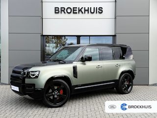 Land Rover Defender 110 P400e 110 X | Satin PPF | El. trekhaak | Koelbox | 22" | Pano | Cold Climate | Head-Up | 4-Zone Climate