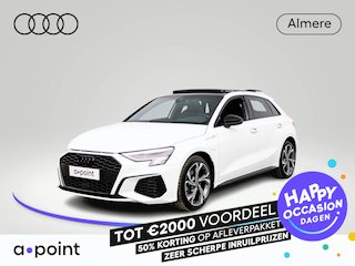 Audi A3 Sportback 40 TFSI e Edition 204 pk Automaat S-Tronic | Navigatie | Panoramadak | Parkeersensoren (Park assist) | cruise control | Stoelverwarming | Apple carplay / Android auto | LED koplampen | Keyless |