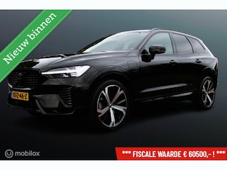 Volvo XC60 2.0 T6 Plug-in hybrid AWD Plus Black Edition, Panoramadak, 21 Inch LMV + Nieuwe banden, Stoel-stuuren achterbankverwarming, Trekhaak, Donker glas, Navi, App connect, Cruise, Clima