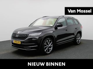 Skoda Kodiaq 1.5 TSI Sportline Business | TREKHAAK | PANORAMADAK | STUURVERWARMING | STOELVERWARMING | MEMORY STOELEN | ACHTERUITRIJCAMERA | CANTON AUDIO | TRAVEL ASSIST |