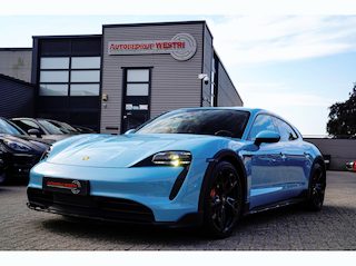 Porsche Taycan 4S 93 kWh | 4 Wiel besturing | Bose | Camera | Ijsblauw Metallic | 490PK