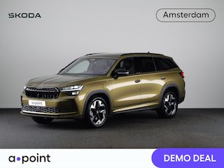 Skoda Kodiaq 1.5 TSI PHEV 204pk Sportline Business | Panoramadak | Trekhaak | Light & View | Adaptief onderstel | Canton Sound |