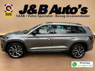 Skoda Kodiaq 1.5 TSI Sportline Business 7p. Schuif/kantel dak, Stoel+stuur+ voorrruit verwarming