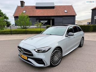 Mercedes-Benz C-klasse Estate 300e AMG | Panoramaschuifdak | Night | Burmester | Rijassistentiepakket Plus Led-High Performance
