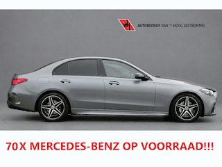 Mercedes-Benz C-klasse 180 AMG LINE NIGHT PAKKET LEDER CARPLAY CAMERA <<NL-AUTO>>