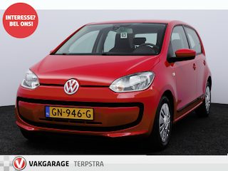 Volkswagen Up 1.0 move up! BlueMotion/ 5-Drs/ Airco/ C.V. Afstand/ Elek. Ramen/ Isofix/ Radio-CD AUX/ Dagrijverl./ Getint glas.