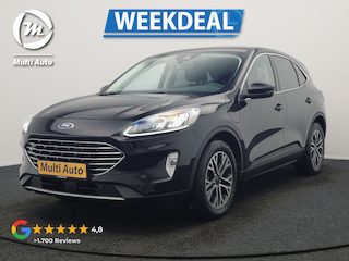 Ford Kuga 2.5 Titanium X PHEV 225pk Dealer O.H. | Bang & Olufsen | Voorstoelen Verwarmd | Apple Carplay | Keyless | LED Koplampen | Navigatie | DAB | Cruise Control | 18"L.M | Plug In Hybrid |