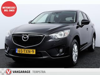 Mazda CX-5 2.0 TS+ Lease Pack 2WD/ Trekhaak/ Xenon/ 17'' LMV/ Keyless-GO/ Stoelverw./ Lane-Assist./ Dode-Hoek DET./ Bluetooth/ Extra getint glas/ PDC/ 6-Bak/ Multi. LEDER. Stuur/ Mistl./ Dagrijverl.