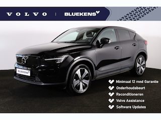 Volvo C40 Recharge Plus 69 kWh Panoramadak - IntelliSafe Assist & Surround - Verwarmde voorstoelen, stuur & achterbank - Parkeersensoren voor & achter - Draadloze tel. lader - Extra getint glas - 19’ LMV - Trekhaak semi elektrisch