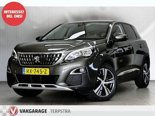 Peugeot 3008 1.6 e-THP Allure/ Trekhaak/ Virtual Cockpit/ Half-Leder/ 18'' LMV/ Apple + Android/ Camera/ Navi/ Clima/ Cruise/ Lane-Assist./ Bluetooth/ Armsteun/ Multi. LEDER. Stuur/ Mistl./ PDC V+A/ Extra getint glas/ Chro
