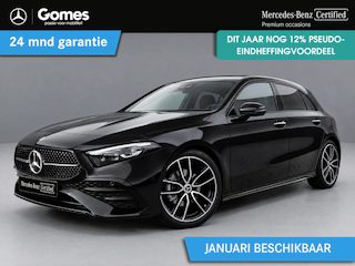 Mercedes-Benz A-klasse 180 Business Solution AMG | AMG Plus Pakket | Night Pakket | Winter Pakket | Panoramadak | Burmester Surround Sound | 360° Camera | Head-up Display | Dodehoekassistent | MULTIBEAM LED Koplampen | Elektrisch Verstelbare Stoelen + Memory | Stoelverwarming | Stuurverwarming | Sfeerverlichting | Apple CarPlay | Android Auto | Elektrisch Inklapbare Buitenspiegels | Parkeersensoren
