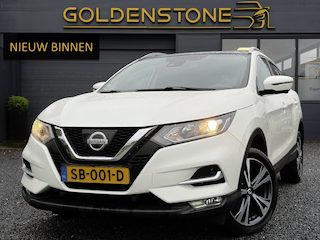 Nissan Qashqai 1.2 N-Connecta ✓Ketting vv in 07-2023✓360° Camera✓2e Eigenaar✓Pano✓Navi✓Keyless✓116pk✓Pdc V+A✓18"Lm velgen✓Clima✓Cruise✓Rijstrooksensor✓6 Bak✓Dodehoeksenor✓N.A.P✓Apk tot 09-2027