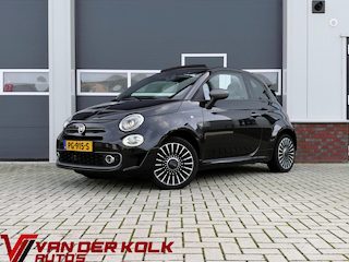 Fiat 500 0.9 TwinAir Turbo Sport Cabrio | Half leder | Navigatie | Bluetooth | DAB | Sensoren | Lichtmetaal
