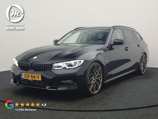 BMW 3-serie Touring 330e Sportline PHEV 293pk Dealer O.H. | SOH 86,2% | Trekhaak Af Fabriek | Head Up | Adaptive Cruise | Laser LED | 360 Camera | Lederen Sportstoelen Memory & Verwarmd | Stuur Verwarmd | Keyless | BLIS | Sfeerverlichting | Apple Ca