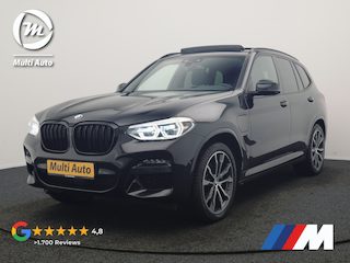 BMW X3 xDrive30e M Sport PHEV 293pk Dealer O.H. | Trekhaak Af Fabriek | Panodak | Adaptive Cruise | 360 Camera | Harman / Kardon | Lederen Sportstoelen Memory & Verwarmd | BLIS | Keyless | Sfeerverlichting | Stuur Verwarmd | Apple Carplay  | Plug In Hybrid |