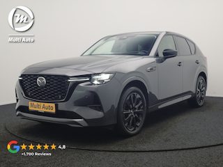 Mazda CX-60 2.5 e-SkyActiv PHEV Homura 327pk Dealer O.H. | Trekhaak Af Fabriek | Adaptive Cruise | Camera | Lederen Sportstoelen & Stuur Verwarmd | BLIS | Keyless | Apple Carplay | Navigatie | DAB | Plug In Hybrid |