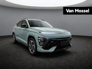 Hyundai Kona 1.6 GDI HEV N Line | 360 Camera | Elektrische Stoelen met Geheugen | Stoel/Stuurverwarming | Stoelventilatie | Navigatie | Android Auto\Apple Carplay |