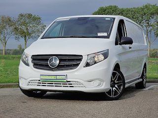 Mercedes-Benz Vito 114 XL L3 ac automaat EURO6 carplay cruisecontrol 3-zits sidebars LM velgen trekhaak 98 dkm!