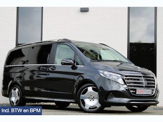 Mercedes-Benz V-klasse 300d / AMG / Exclusive / 7-Pers / Pano / Luchtv / Elec Stoel / Burmester / Vol Opties / NIEUW!!
