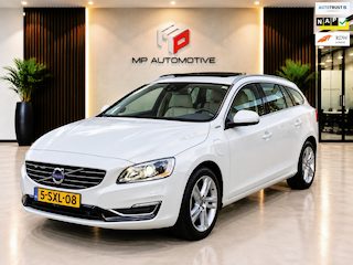 Volvo V60 2.4 D6 AWD Plug-In Hybrid Summum|BLIS|PANO|Trekhaak|Leder|Stoelverw|NAP